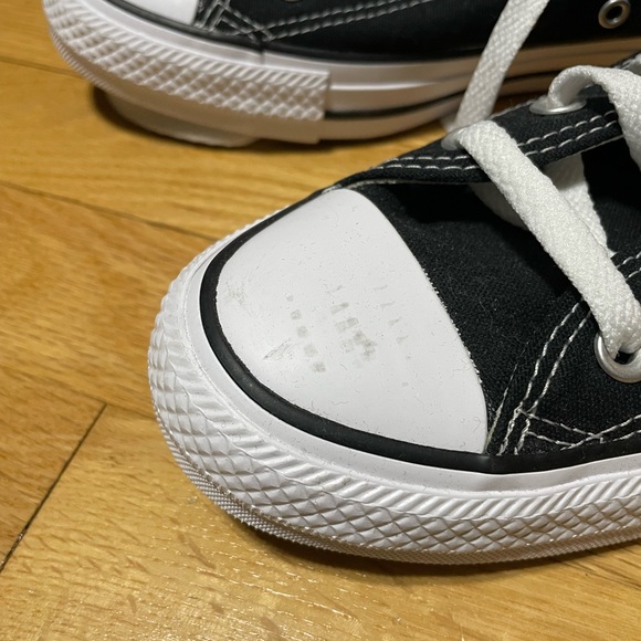 Converse Black and White High-Top Sneakers - Picture 2 of 5